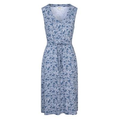 Womens/Ladies Bahamas Floral Sleeveless Dress