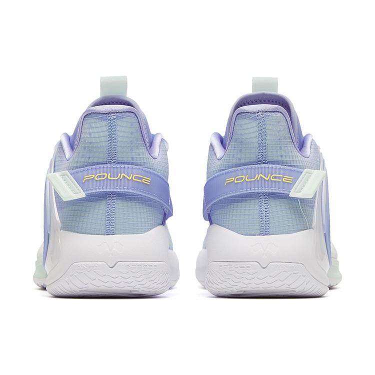 New Anta Swoosh 2.0 GH Cushioning Anti Slip And Wear Resistant Low Top Basketball Shoes Turquoise 112311602-1