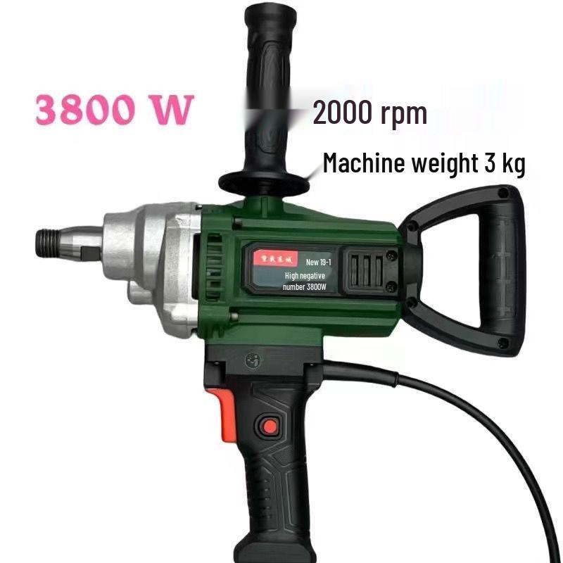 Heavy Duty 4500W High Power Concrete Mixer for Cement & Putty