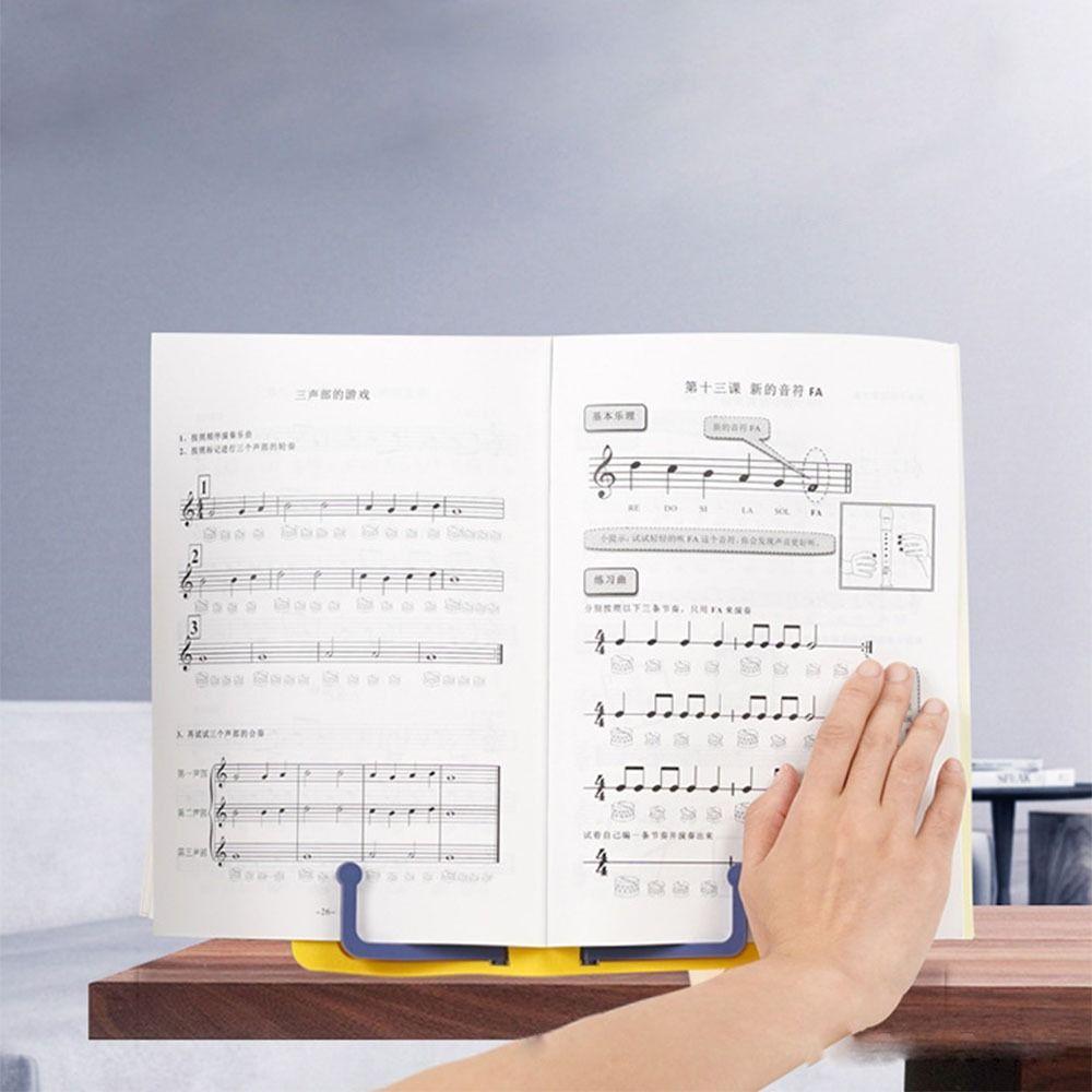 Cookbook Office Supplies Music Score Tablet Book Stand Desk Bookshelf Reading Stand Books Holder