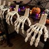 Manos de Esqueleto Decorativas para Eventos Manos de Halloween, Modelo de Huesos de Mano Impresos en 3D, Centros de Mesa Únicos Realistas Garra de Hueso Espeluznante Atrezzo
