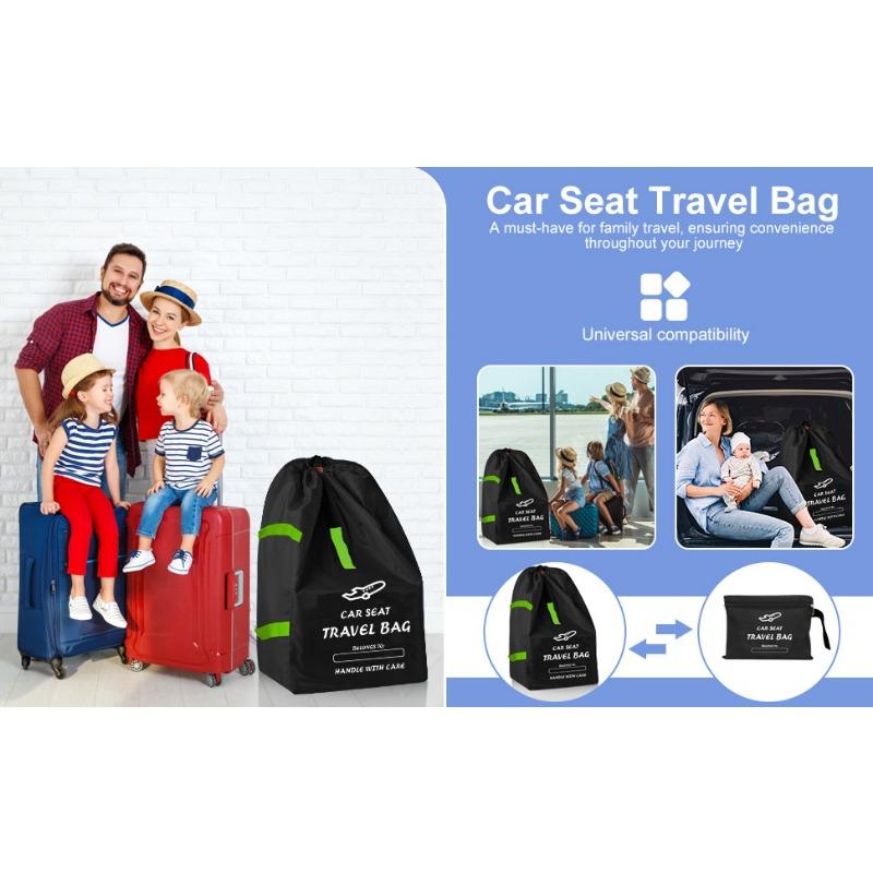 Baby Stroller Universal Dust Bag Pram Travel Bag with Shoulder Belt Kindergarten Carts Accessories Walker Cribs Bags
