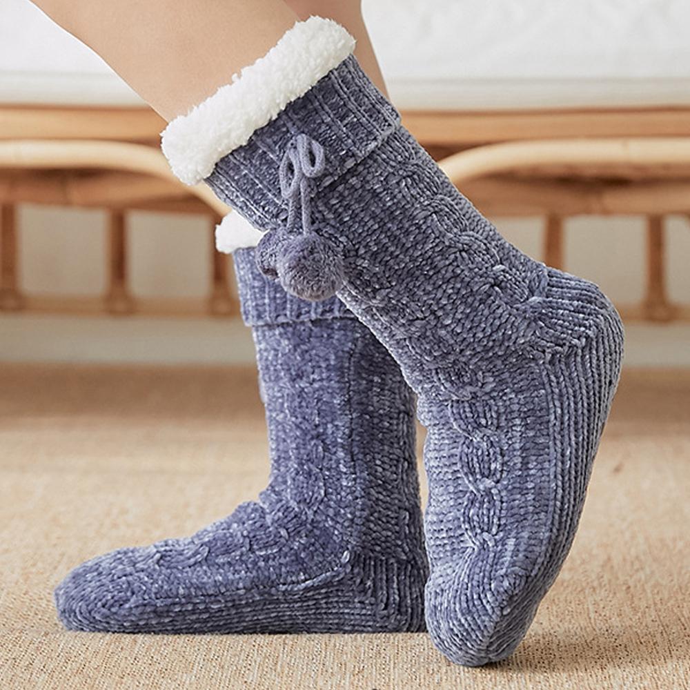 fuzzy socks for boots
