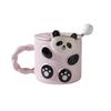 Creative Relief Personality Cute Panda Ceramic Mug Souvenir Fresh Household Drinking Cup High Value Cup