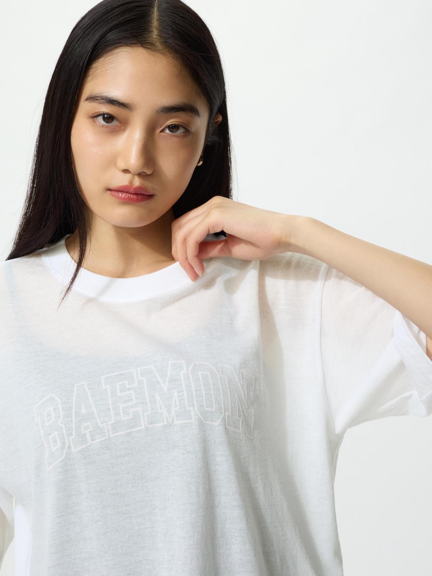 Uniqlo Япония K Pop Группа Babymonster Ut Коробка Прозрачный 00 WHITE/S