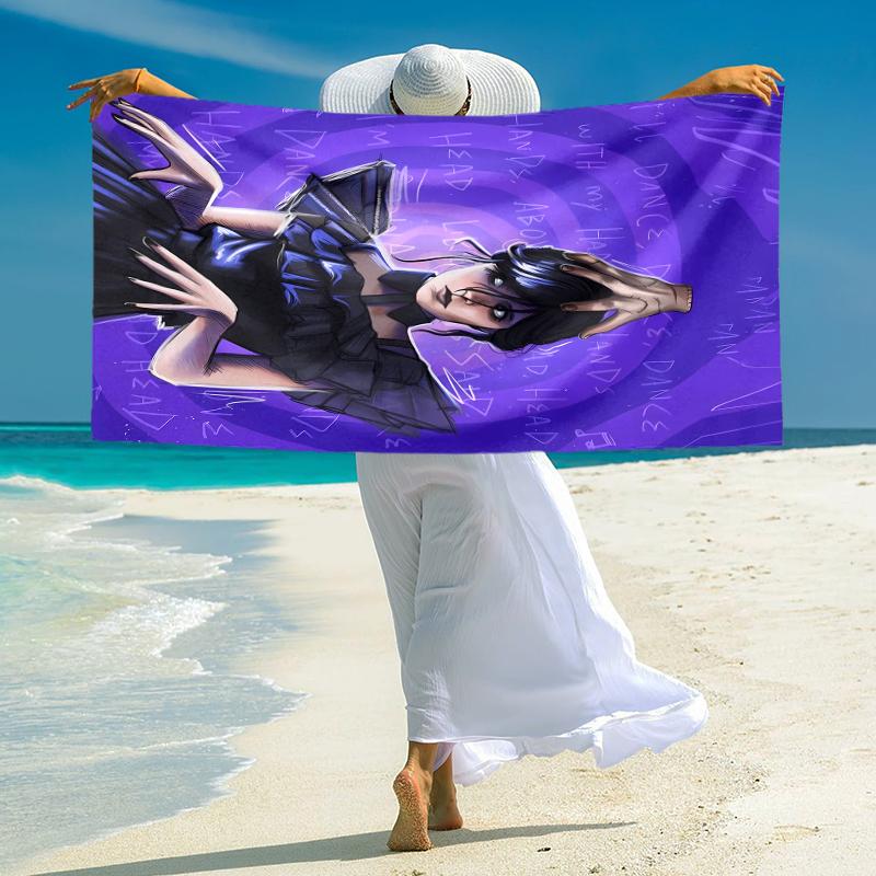 1Pc Dance Headless Body Beach Towel Microfiber Beach Towel Thin Absorbent For Beach Swimming Yoga Bath Sports 0917162