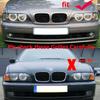 For BMW 5 Series E39 1999 2000 2001 2002 2003 Front Hood Kidney Bumper Racing Grille Mesh Grill Car Replacement Accessories