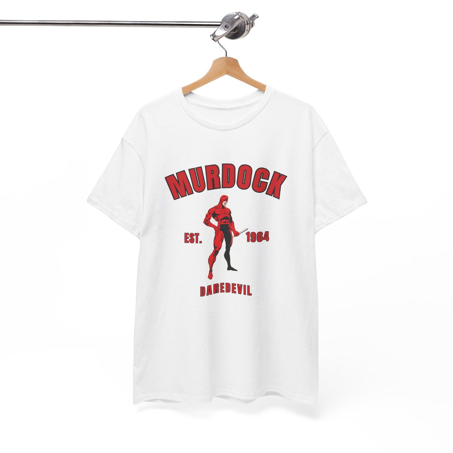 Matt Murdock Daredevil Graphic Tee | Retro Comic Hero Shirt S