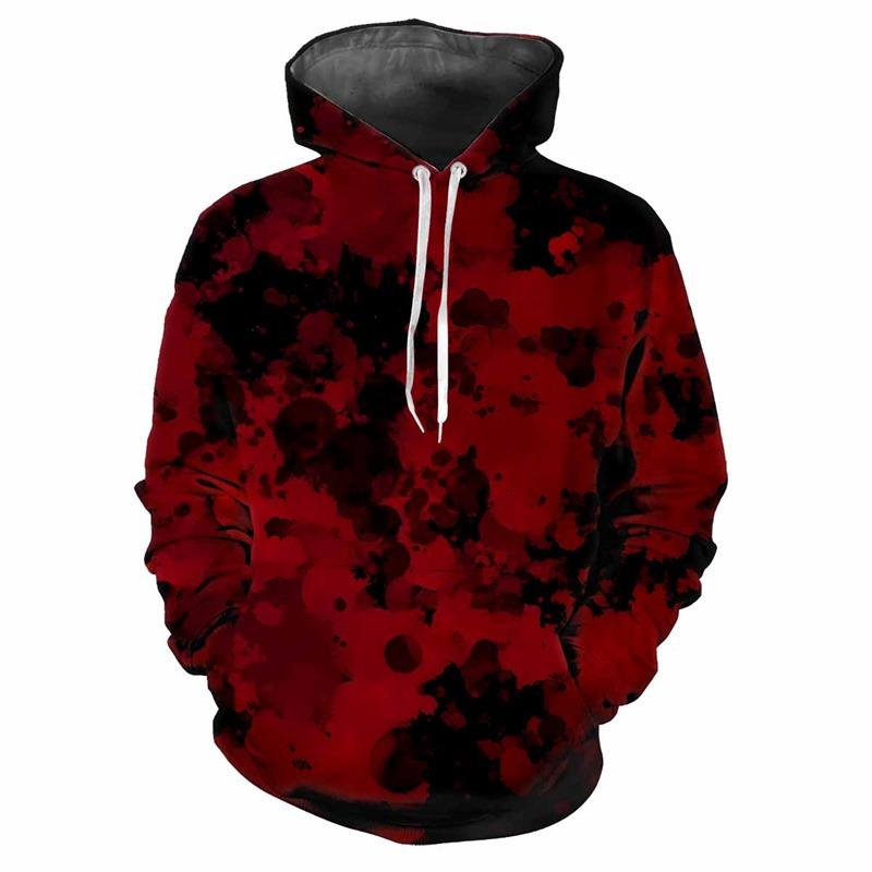 Jungle Camouflage Printed Hoodie Men Spring Autumn Street Sweatshirt Loose Casual Outdoor Sports Top Long Sleeve Hoodies