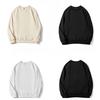 Autumn and Winter Fashion Brand New Sweatshirt Men's Solid Color Round Neck Versatile Casual Bottoming Shirt Teenagers Handsome Style
