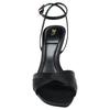 Zara Lightweight Open-Toe High Heel Sandals With Ankle Strap 9cm Women Sandals Black 12310510800