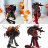Bridal Bouquets Black Wedding Bouquets with Ribbon for Bridal, Bridesmaids, Anniversary, Wedding, Photography Props