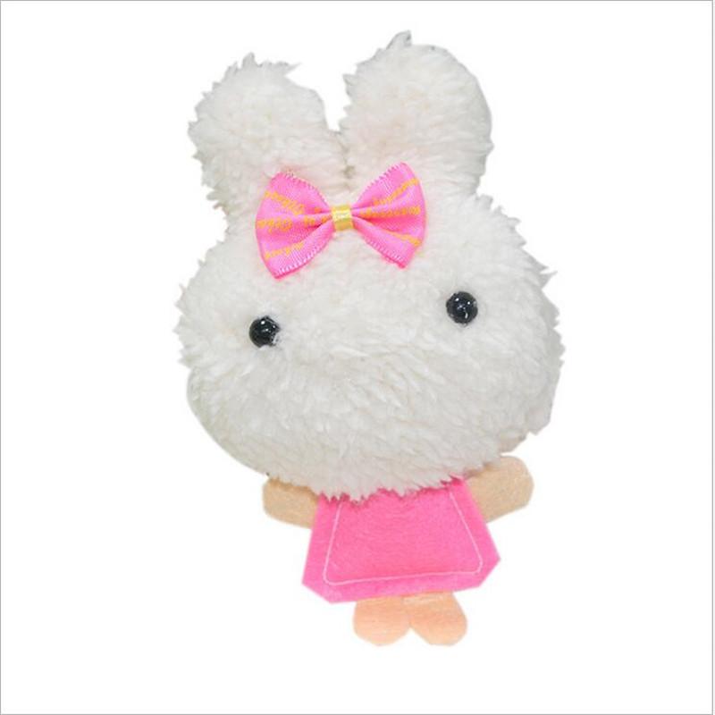 2PCS Rabbit Small Plush Toys Pendant Plush Dolls Bag Pendant Wedding Throwing Gifts Wholesale Birthday Gift 13CM