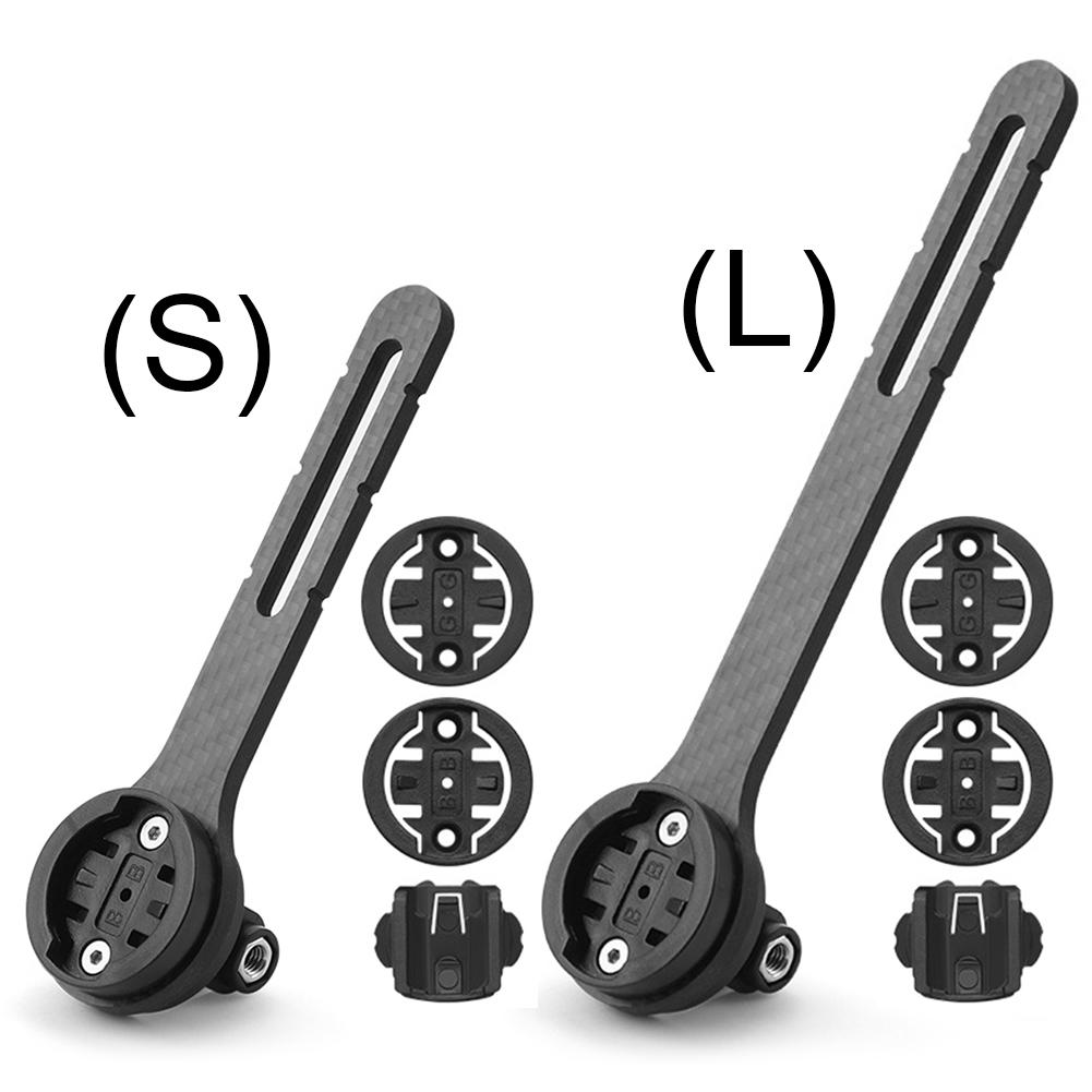 Carbon Fiber Bike Stopwatch Mount Universal Road Bike Speedometer Mount Holder Cycling Speedometer Support for Garmin Bryton