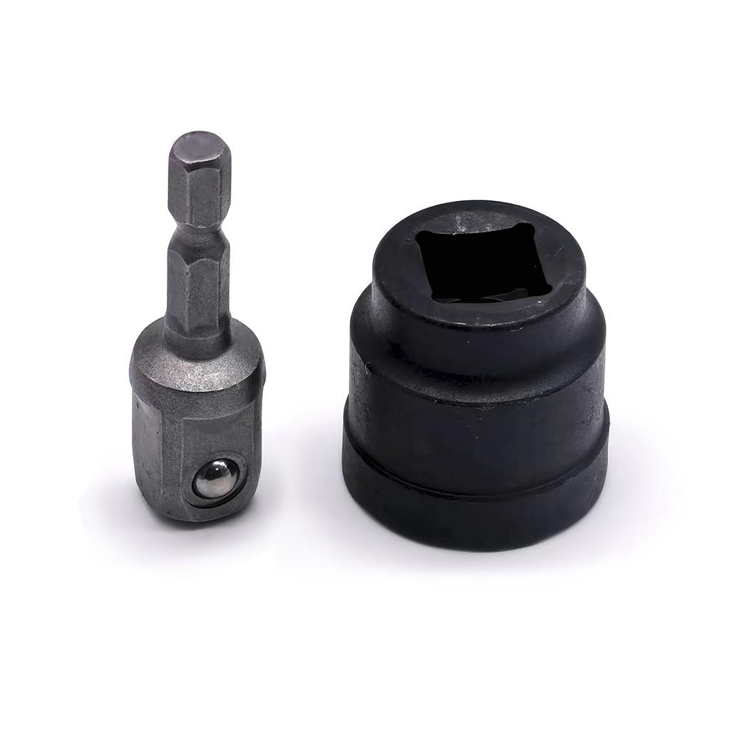 

2Pcs Jack Wrench Set – Socket + Hex Bar for Tire Change, Scissor Jack & Car Repair