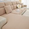 Solid Color Sofa Seat Cushion Cover Adjustable Sofa Cover Sofa Slipcover Furniture Protector For LivingRoom Pets Kids Home Decor