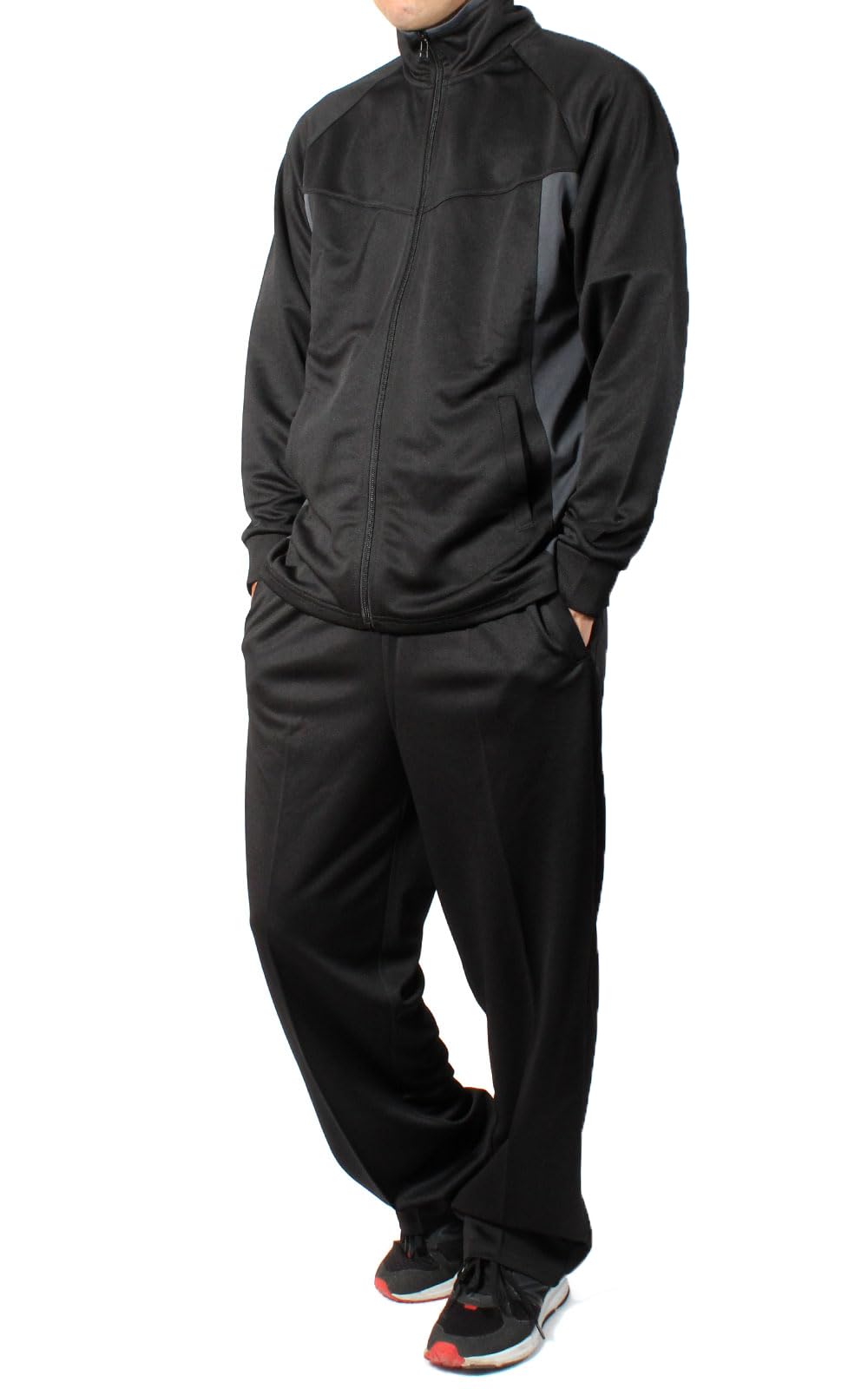 

Джерси с длинным рукавом Stayland Простое однотонное гладкое полотно Черный x Мужской комплект, Цвет, (5л, уголь)