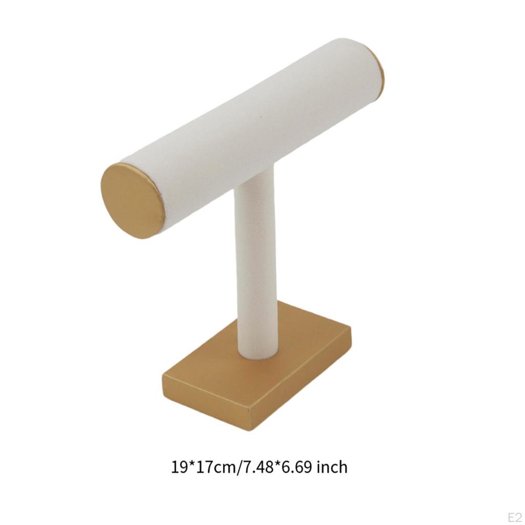 -Suport pentru brățări, Organizator de bijuterii, Ornament pentru economisirea spațiului, Suport creativ tip turn pentru coliere pentru