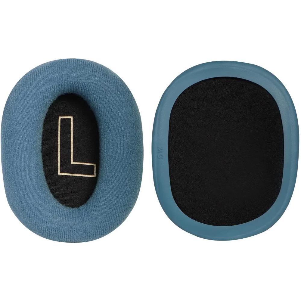 

1 пара сменных амбушюров для гарнитуры Logitech G Pro X, кожаные наушники, амбушюры с шумоподавлением Blue Flannel
