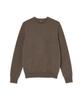IOLO Merino Wool Saddle Crewneck_Brown