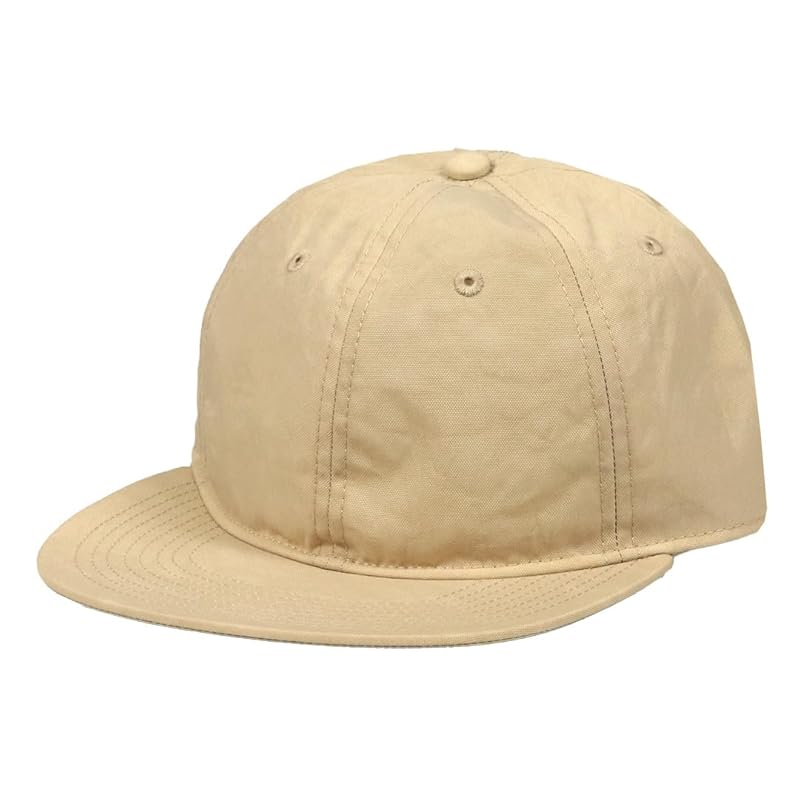 

[New Hattan] cap nylon men s ladies Plain color hat brand baseball cap baseball cap water repellent unisex outdoor putty [product]