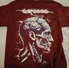 Carcass - Regalo Tour 2025 Per Fan Tutte le Taglie dalla S alla 5XL Maglietta Rossa