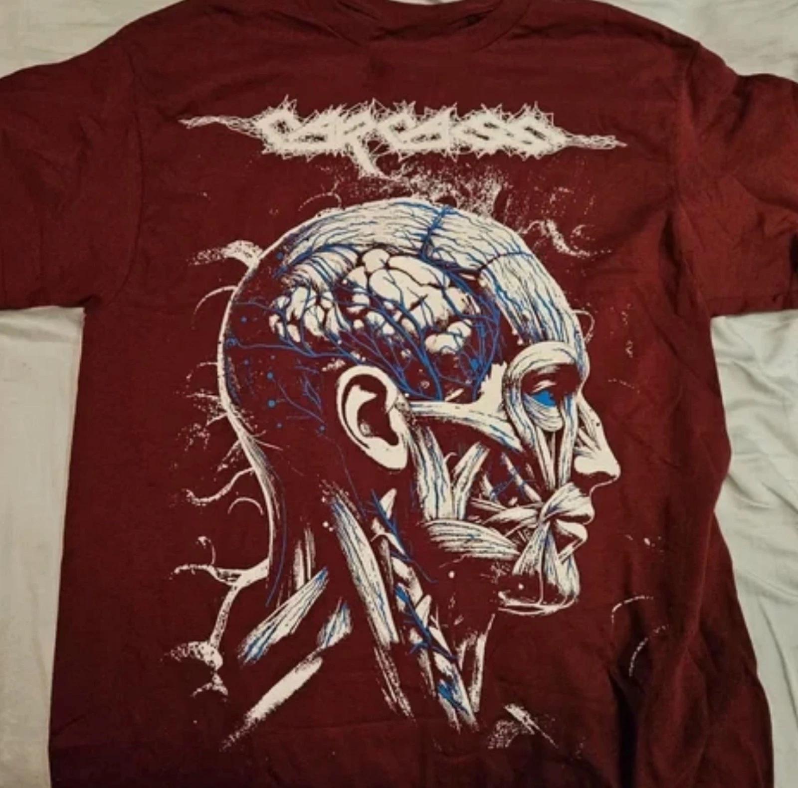 

Carcass - 2025 Tour Gift For Fan All Size S to 5XL Red T-shirt L