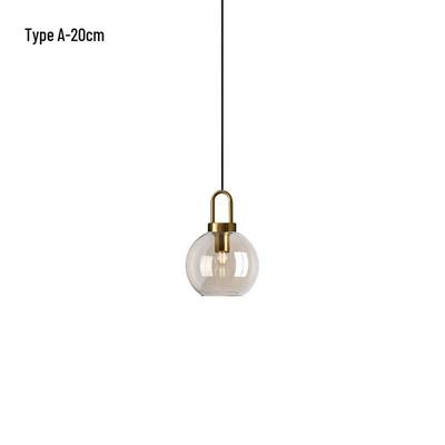Nordic Modern Glass Cordless Pendant Light
