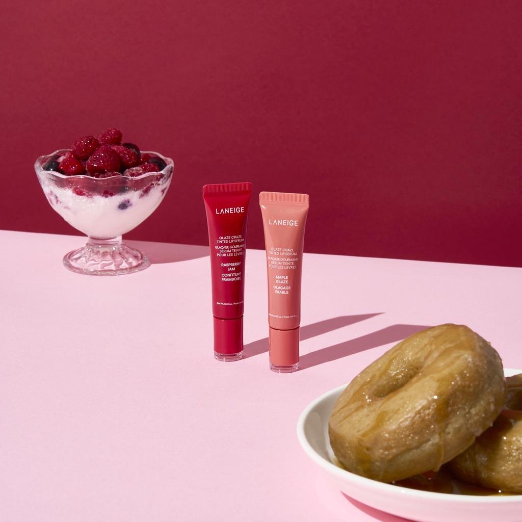 Laneige Glaze Tint Lip Serum Blueberry Jelly 12g Lip Cream Lip Mask Lip Balm Tinted Lip Tint Moisturizing Korean