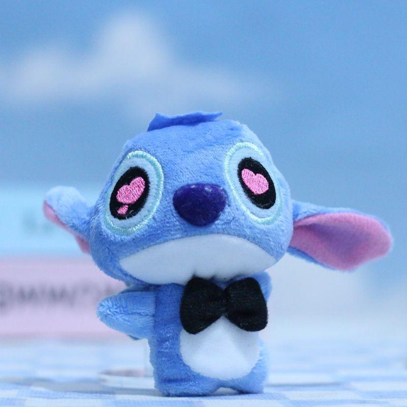 

Adorable Cute Stitch Plush Toy Keychain Doll Accessories For Bags And Backpacks Heart