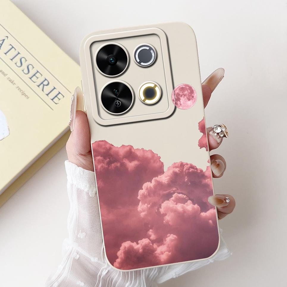 Luxury Fashion Coque For Itel P65 P671L Etui Moon Night Gothic Painting Phone Cases For ItelP65 P 65 Coques Soft Silicone Covers