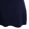 Mackintosh Wolle Langarm V-Ausschnitt langer Strickcardigan 38 Marineblau Damen Gebraucht
