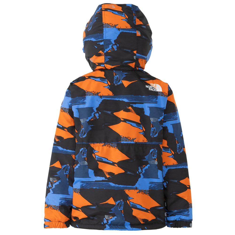 The North Face Novelty Compact Nomad Abstract Geology Size 110 Kids' Jacket, Unisex, Water-Repellent, Anti-Static, Cold-Weather Protection, Print,