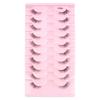 10 Pairs 7-10MM Thick Fluffy False Eyelashes Black Dense Fake Eyelashes DIY Lashes Extension  Party
