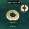 Self-Adhesive Decorative Wall Hole Cover for Faucets and Air Conditioners