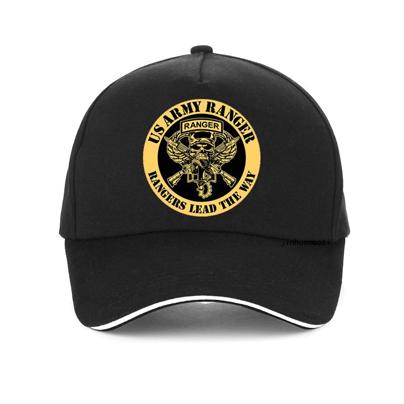 Fashion Cool Men Us Army Ranger Baseball Cap Male Outdoor  Rangers Lead The Way Sunhat Adjustable Casual Snapback Hats Bone