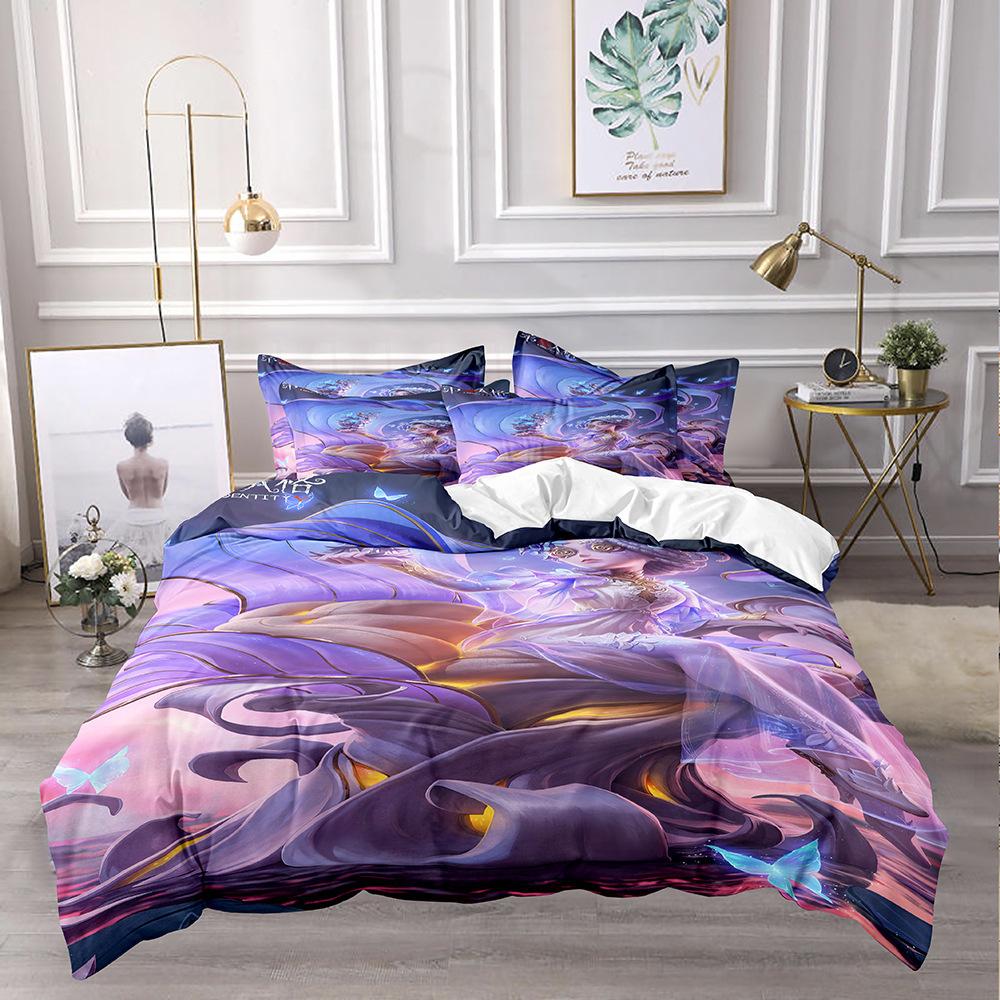 Fifth Personality Quilt Cover Bedding 3D Digital Printing Three-Piece Set