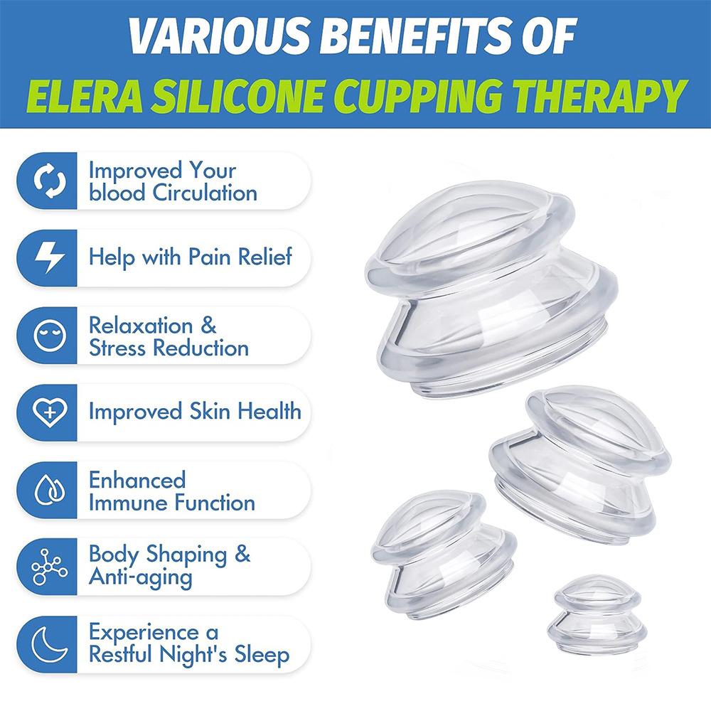 1Pcs Silicone Massage Body Cups Anti Cellulite Suction Cup Chinese Vacuum Cuppings Massager for Face Skin Lifting Body Relaxtion