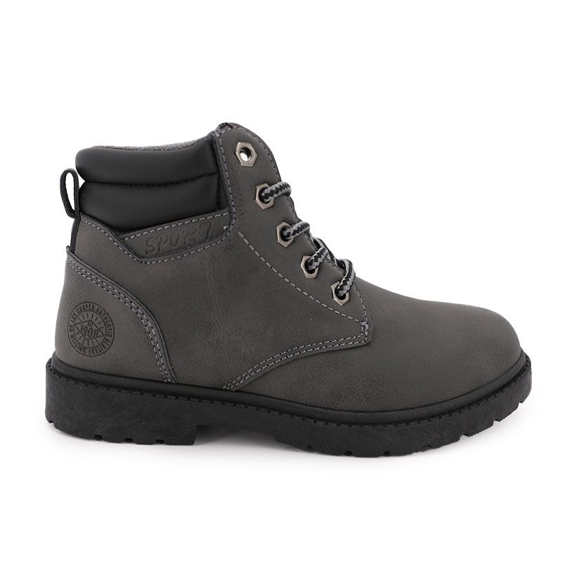 Bottines à lacets similicuir grainé Enfant LEE COOPER