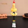 Buddha Pendant Car Hanging Ornament with Lanyard Easy To Hang Car Rear View Mirror Hanging Accessories