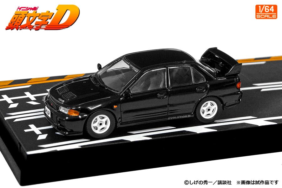 MODELER'S 1/64 Initial D Set Vol.17 Kyoichi Sudo Lancer Evolution III & Ryosuke Takahashi RX-7 (FC3S) Completed Product