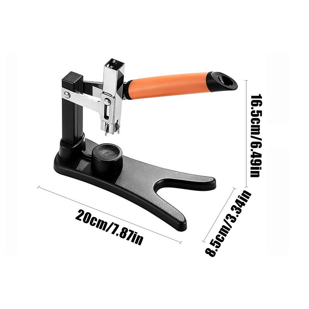 

Chestnut Cutter Non-Slip Handle Cracking Sheller Portable Nutcracker Chestnut Clip for Nut Peeling Shelling Opening Cooking чорний