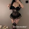 Man Wants Erotic Underwear, Sexy Mesh Chest Pad, Pajamas, Steel Ring Vest, Free-to-take Tutu Skirt, Uniform Suit 9183