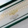 925 Silver-Plated Pearl Necklace Clasp - DIY Jewelry Sweater Chain Lock Gourd Clasp