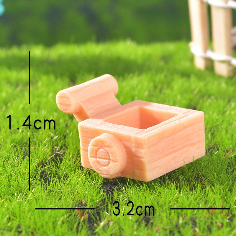 Micro-landscape Creative Simulation Trolley, Diy Handmade Decorative Items, Home Landscaping Small Ornaments, Handicraft Accessories