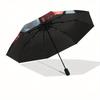 Resident Evil Umbrella Corporation Logo StickerUmbrella, PortableFold Compact Umbrella for Men & Women Gift