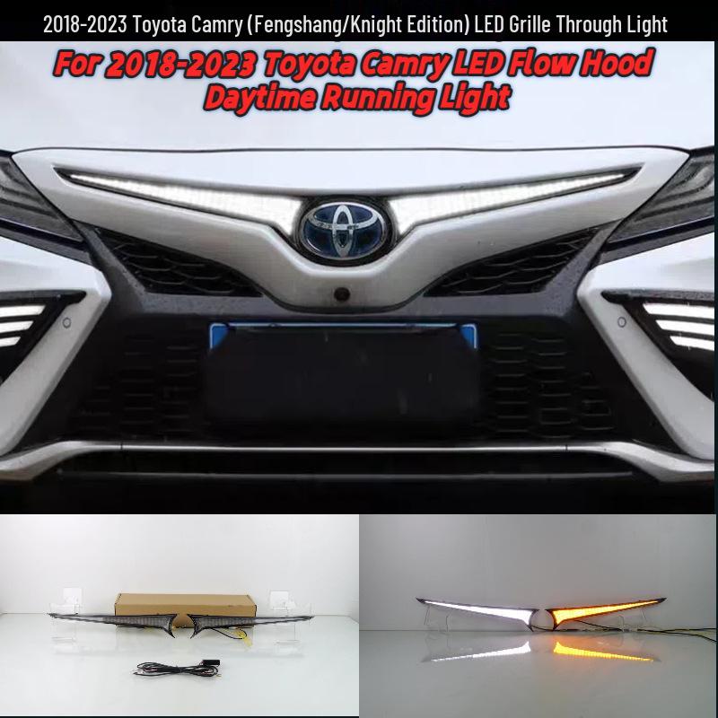 LED Grille Lights for 2018-2023 Toyota Camry Hood