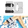 Household Electric Multi Function Sewing Machine Pintuck Presser Foot With 9 Grooves