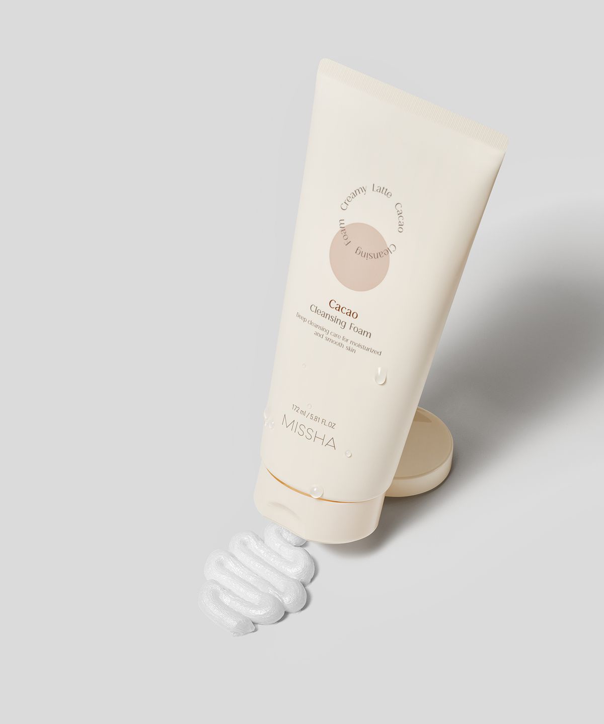 Creamy Latte Cleansing Foam (Cacao) 172ml