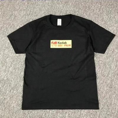 Heißer Verkauf Marke Kodak Koreanisches Herren Damen T-Shirt Kurzarm T-Shirt Kleidung Designer T-Shirt Hohe Qualität T-Shirt Sommer Tops Mode